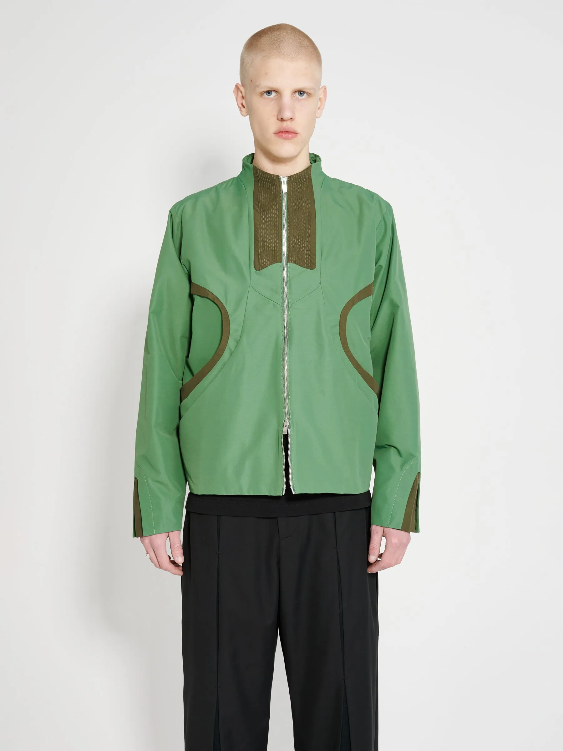 _J.L-A.L_ Pavse Jacket Dark Green / Dark Green