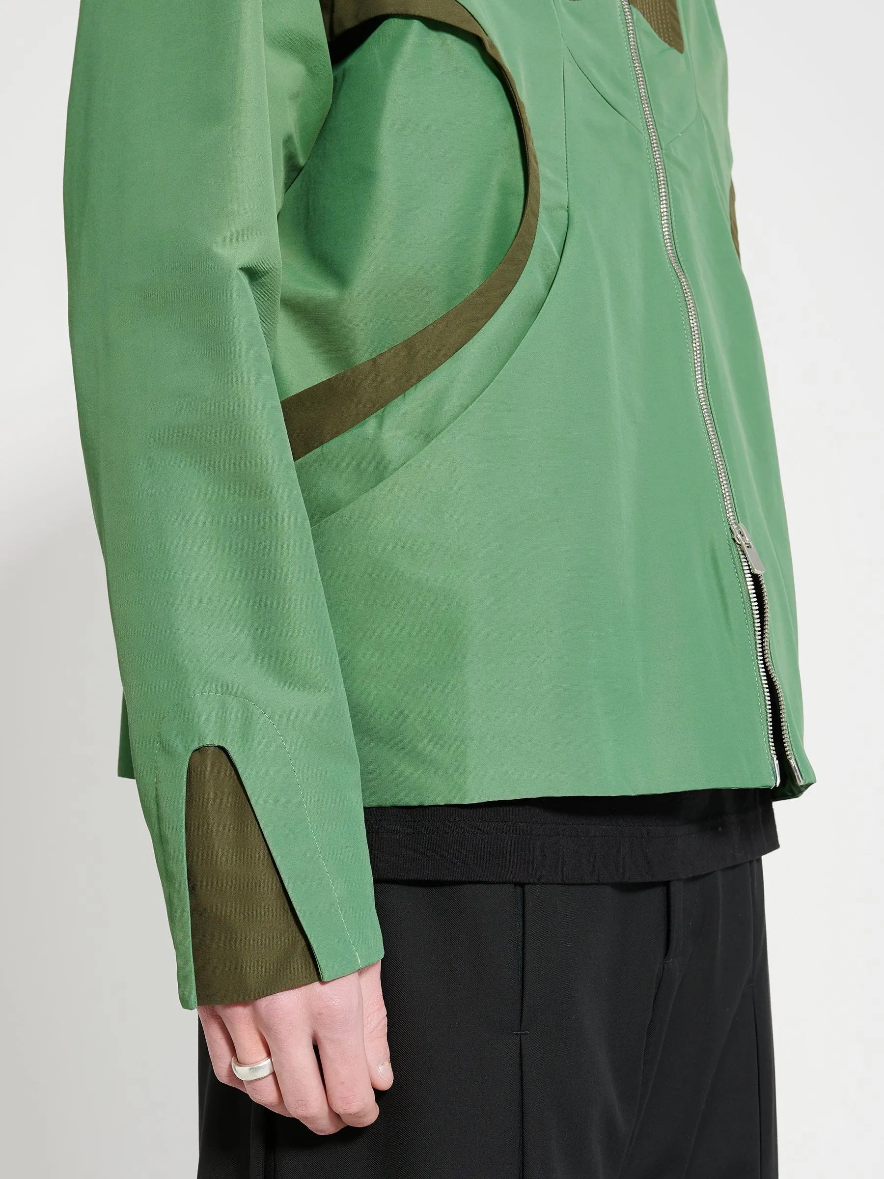 _J.L-A.L_ Pavse Jacket Dark Green / Dark Green