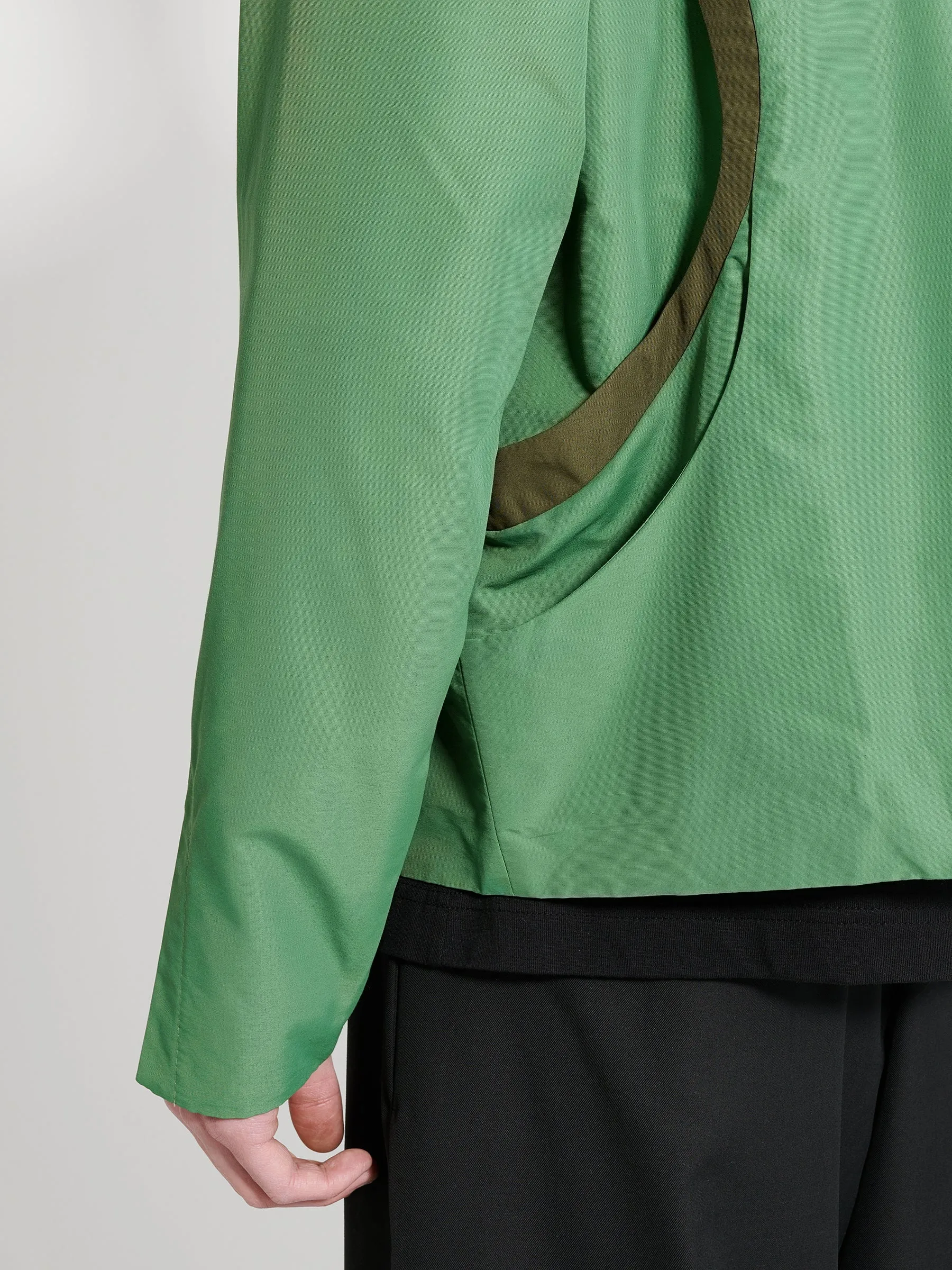 _J.L-A.L_ Pavse Jacket Dark Green / Dark Green