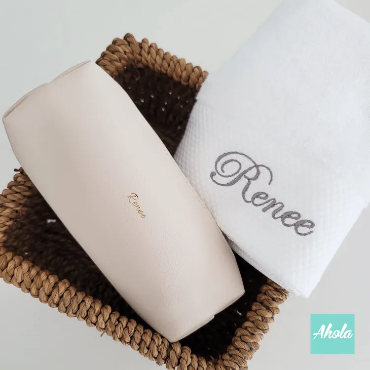 【Jouy】Makeup Bag + Towel Gift Set 化妝包+毛巾禮盒套裝