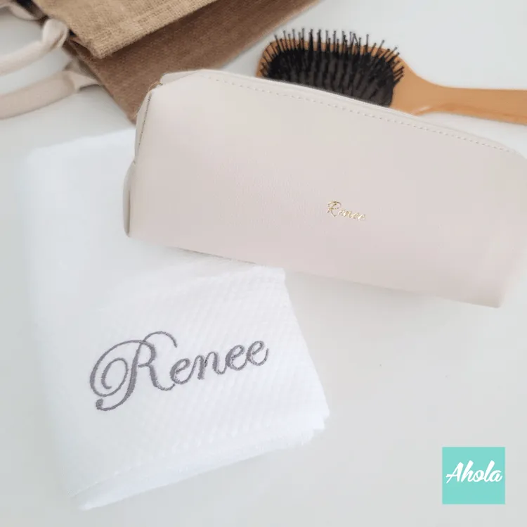 【Jouy】Makeup Bag + Towel Gift Set 化妝包+毛巾禮盒套裝