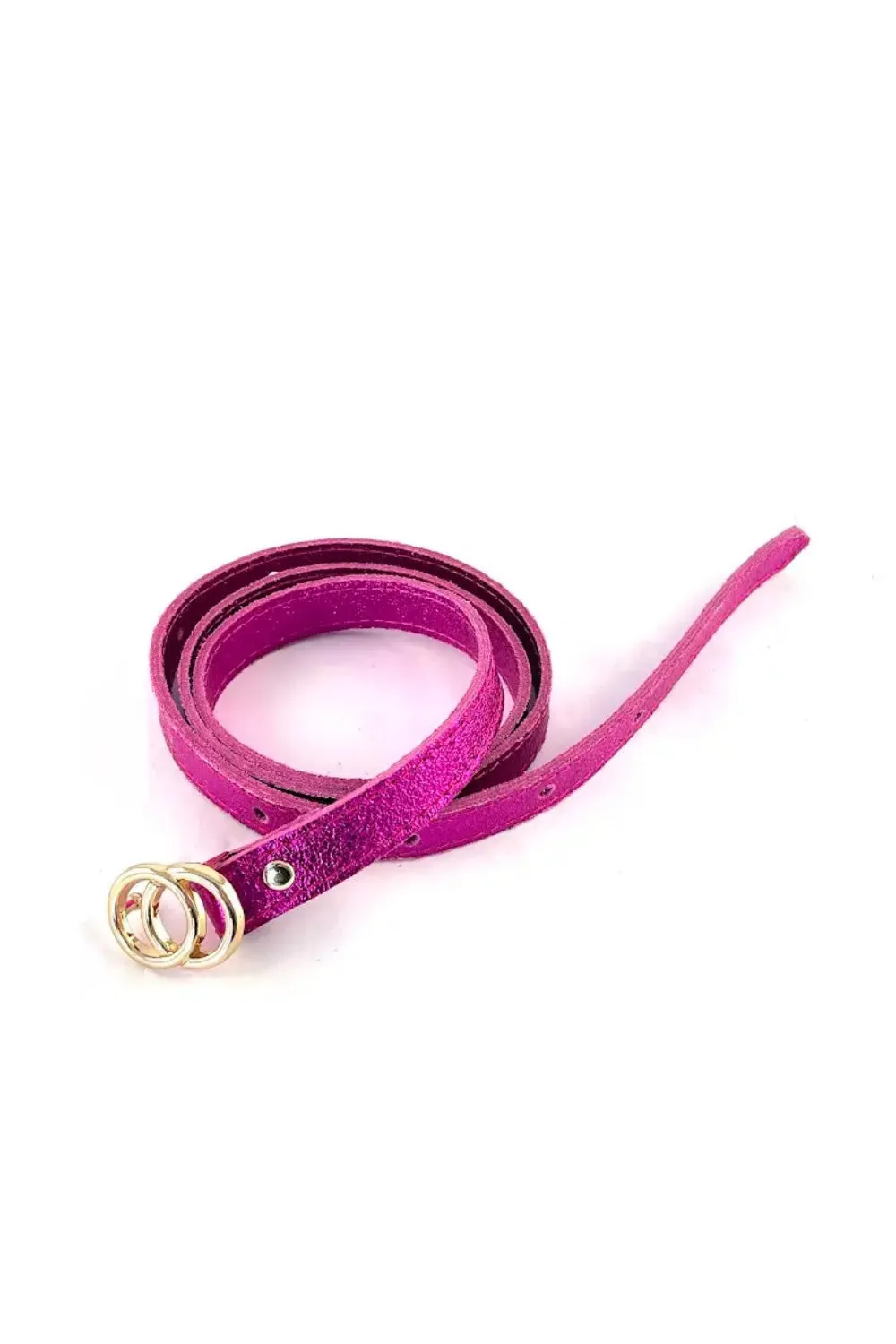 LAMINITO SKINNY BELT FUCIA