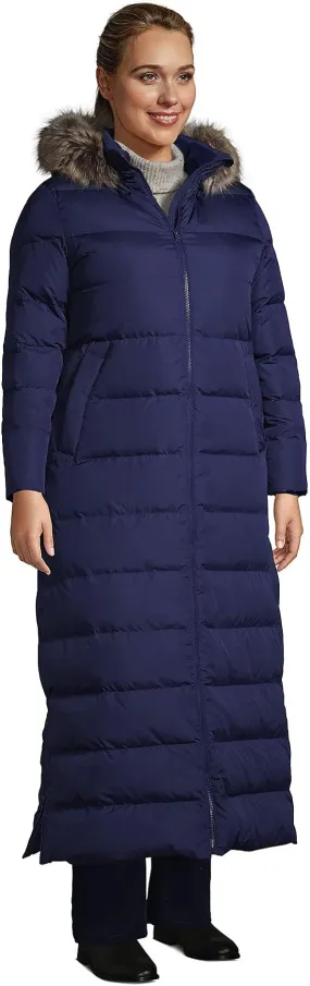 Lands' End Womens Maxi Down Coat