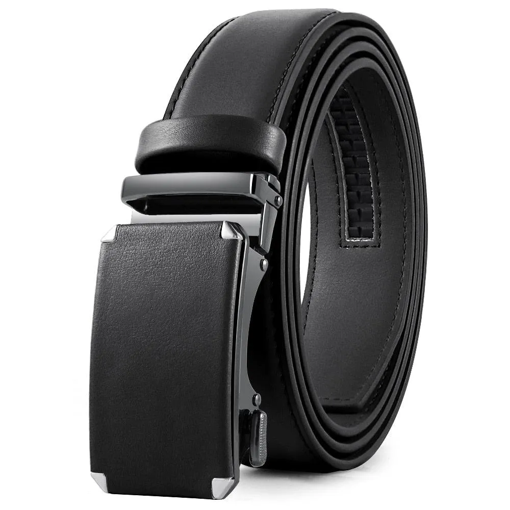 Leather Belt  Automatic Genuine Leather