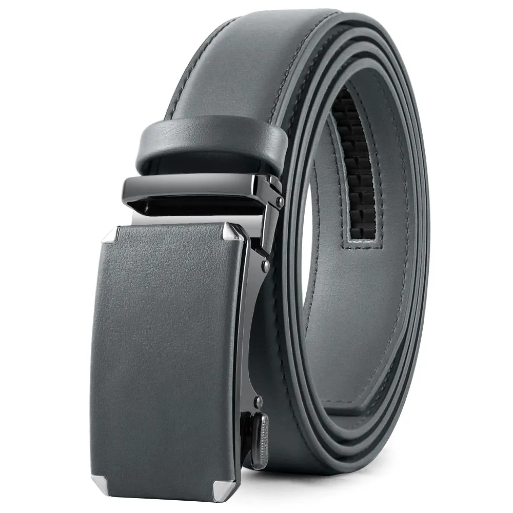 Leather Belt  Automatic Genuine Leather