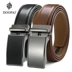 Leather Belt  Automatic Genuine Leather