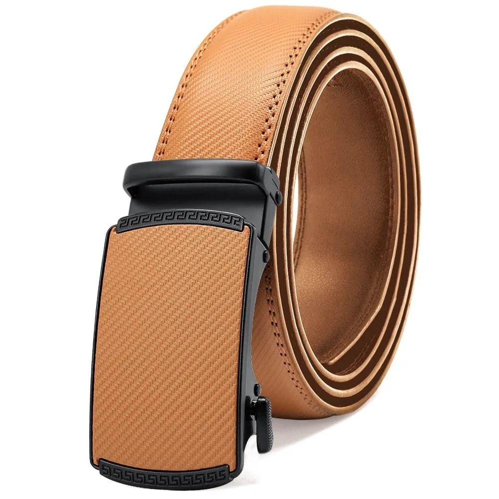 Leather Belt  Automatic Genuine Leather