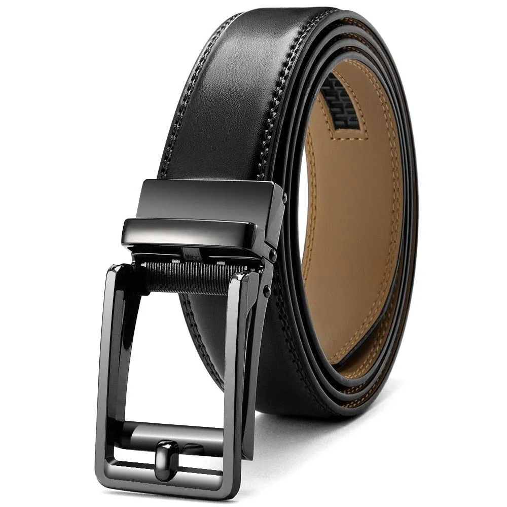 Leather Belt  Automatic Genuine Leather