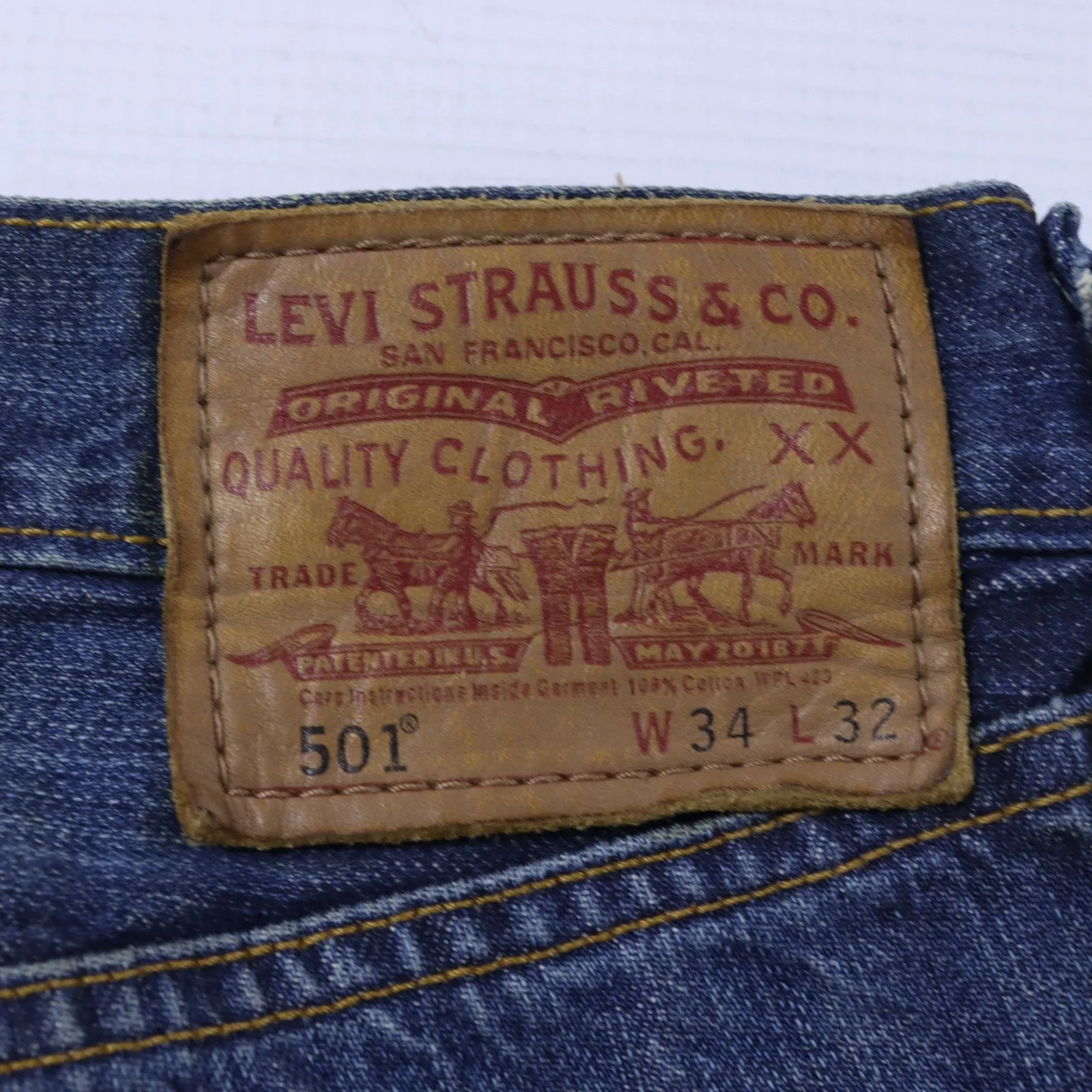 Levi's 501 Blue Jeans