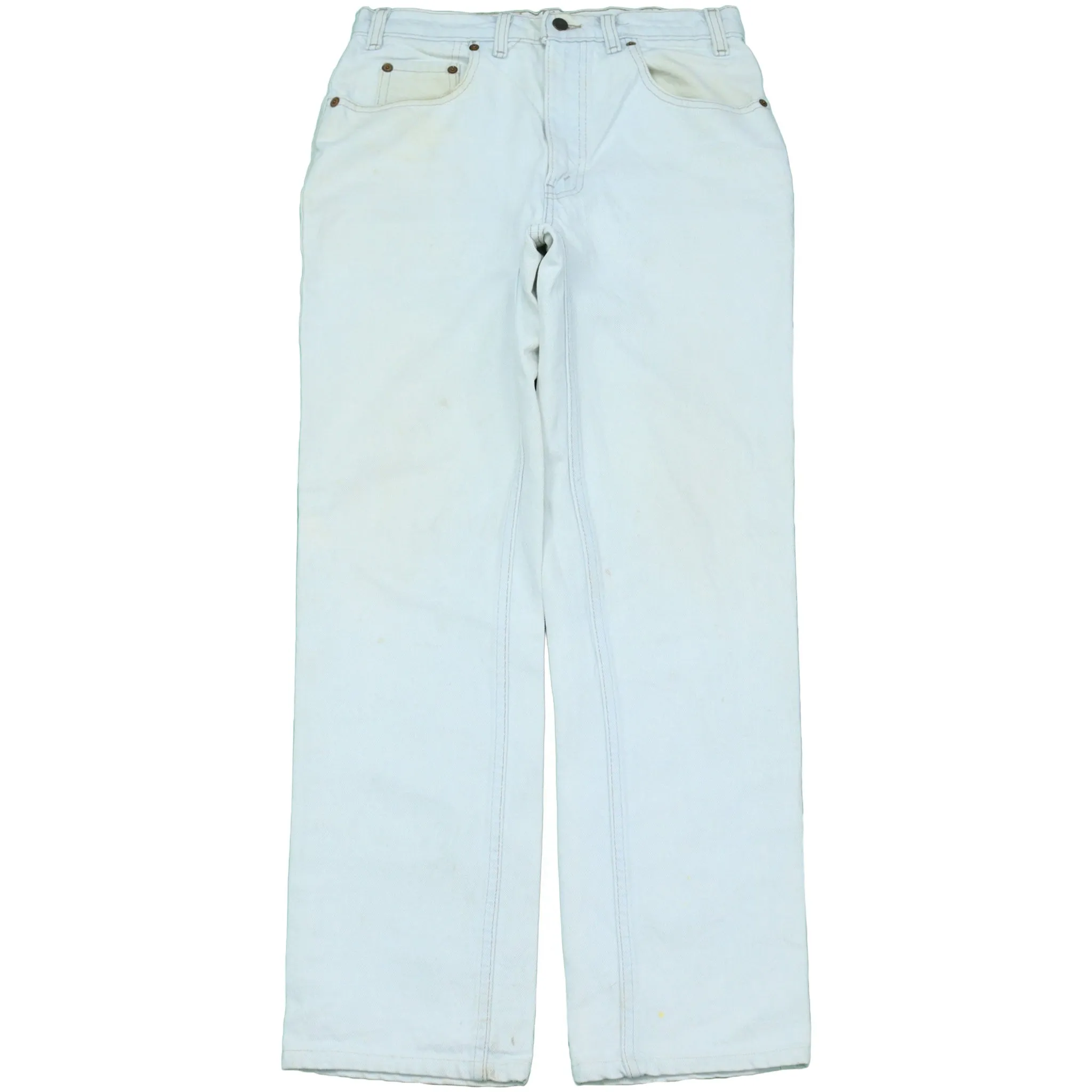 Levi's 516 White Jeans