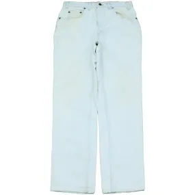 Levi's 516 White Jeans