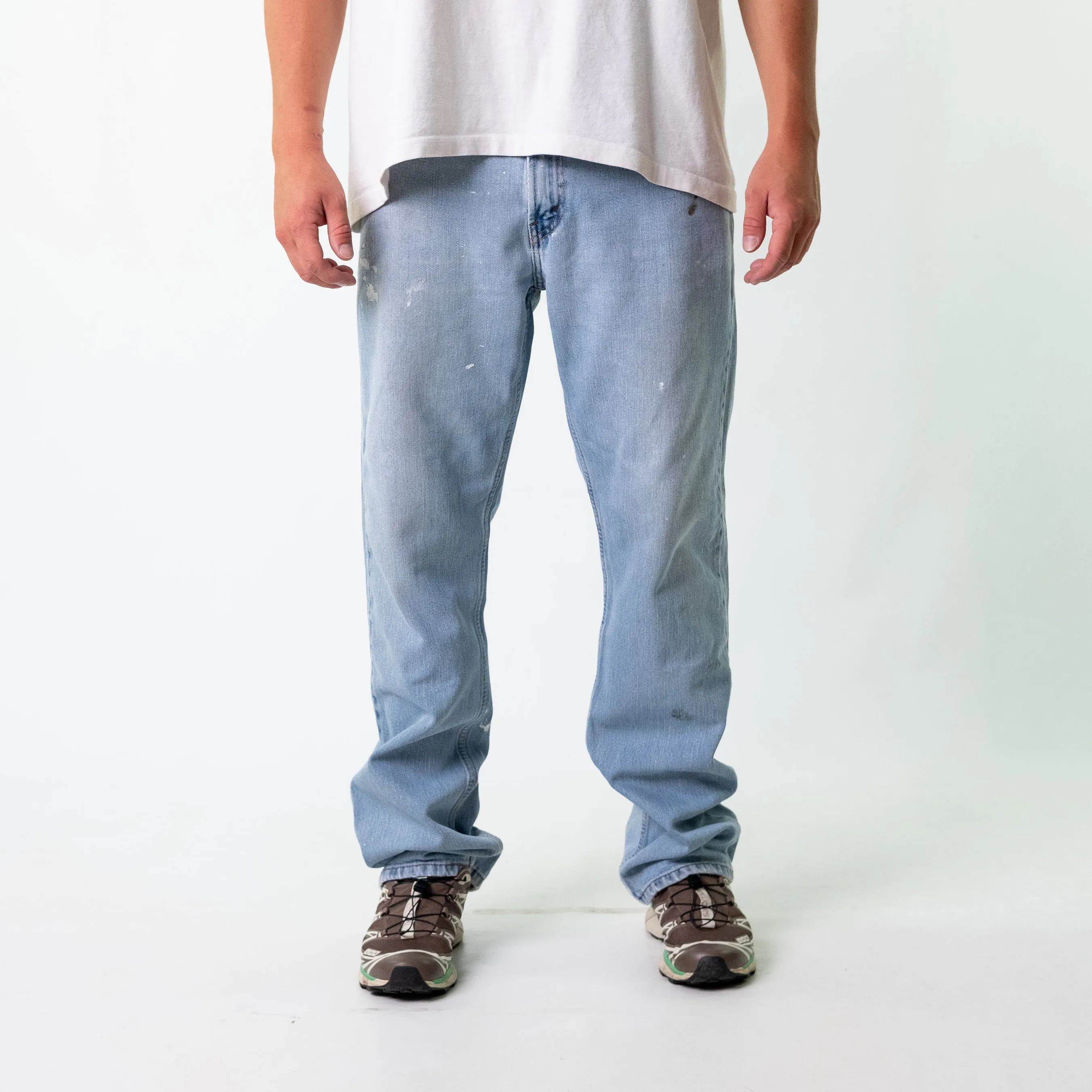 Light Blue y2ks Levi's Denim Jeans Baggy Pants (36x34)