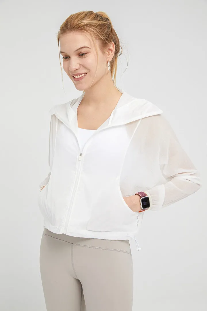 Lightweight UV Protection Jacket with Hood for Women