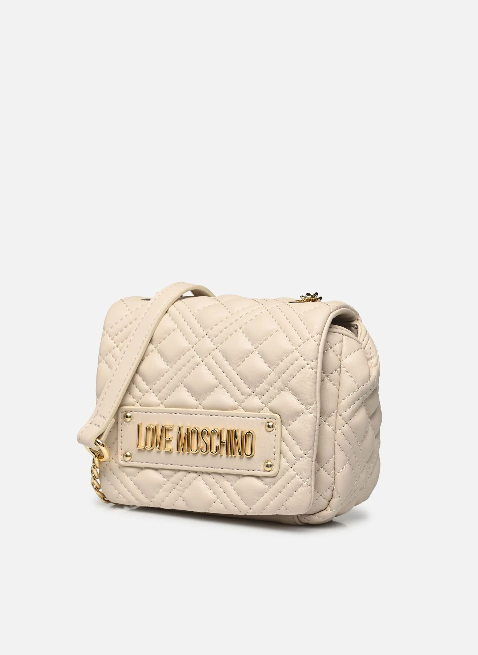 Love MoschinoQuilted Bag JC4231PP0I - Beige