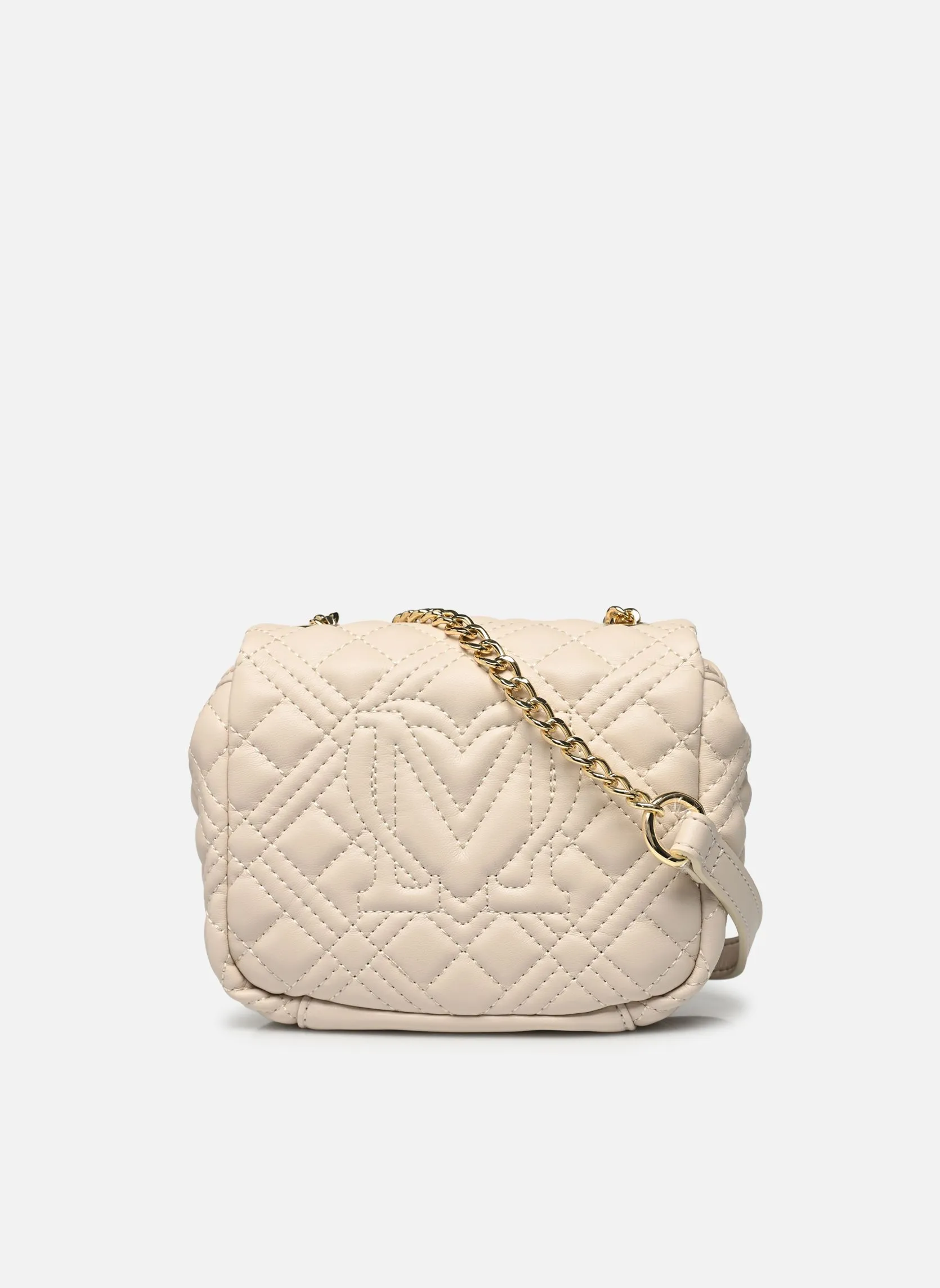 Love MoschinoQuilted Bag JC4231PP0I - Beige