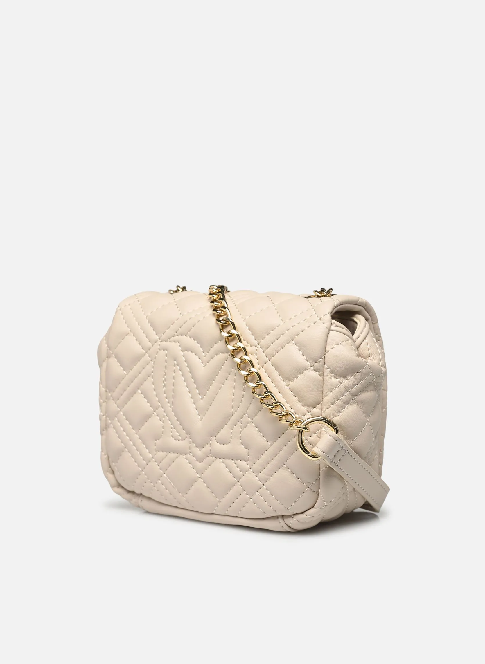 Love MoschinoQuilted Bag JC4231PP0I - Beige