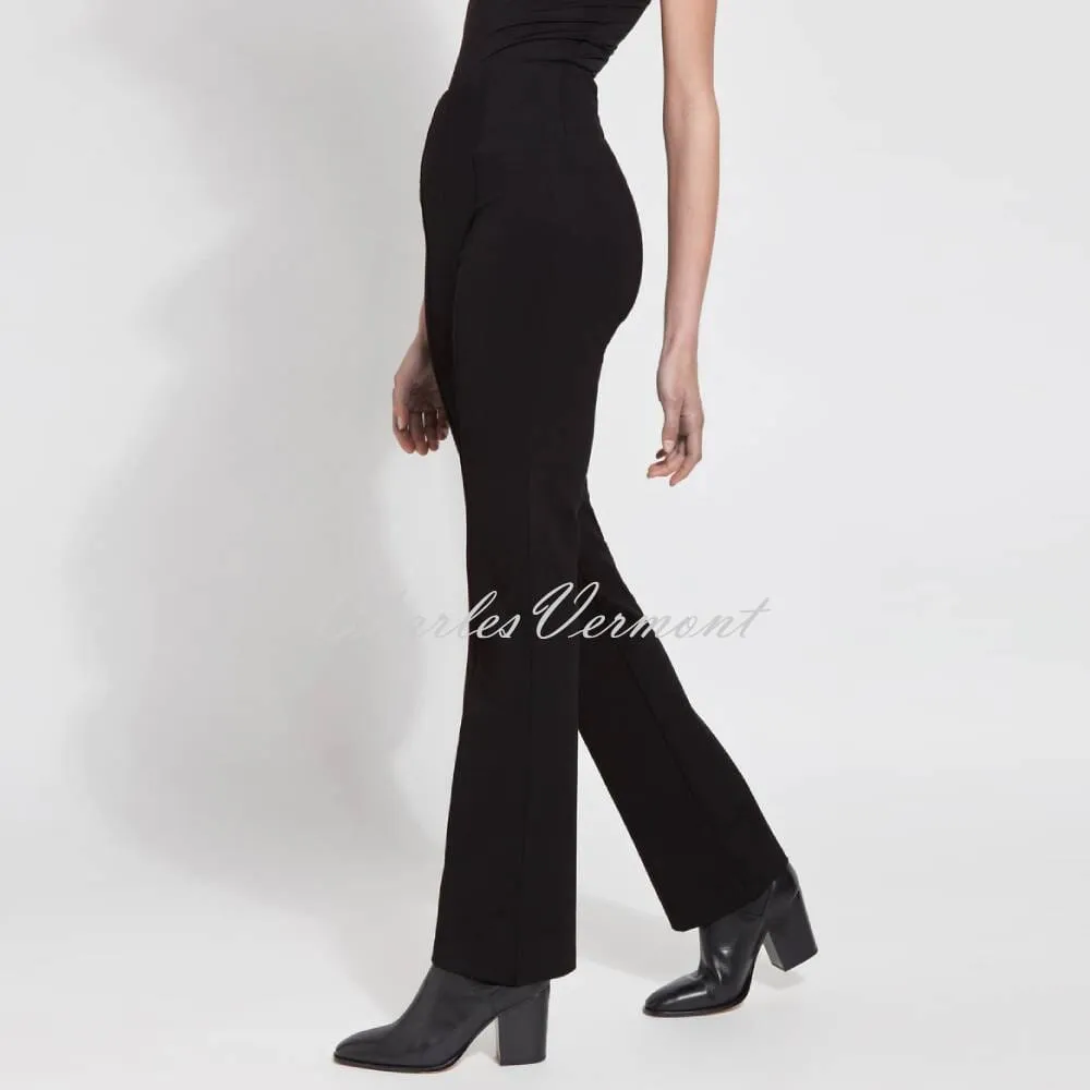 Lysse ‘Elysse’ Wide Leg Ponte Trouser – Style 2288 (Black)