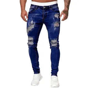 Martin - Jeans déchirés en denim urbain