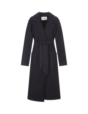 MAX MARA Blue Jene Coat