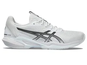 Men's Asics Solution Speed FlyteFoam 3, White/Black, 11.5 D Medium