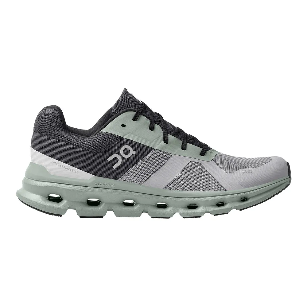 Men's On Cloudrunner, Alloy/Moss, 9.5 D Medium