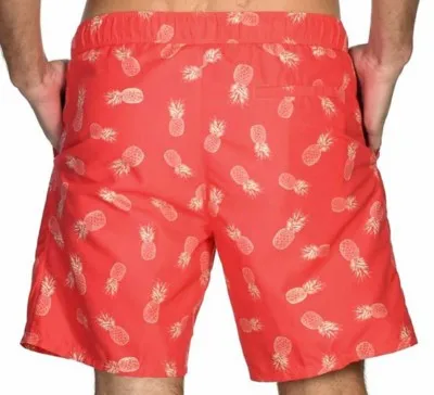 Men's U.S. Apparel Pineapple Swim Trunks