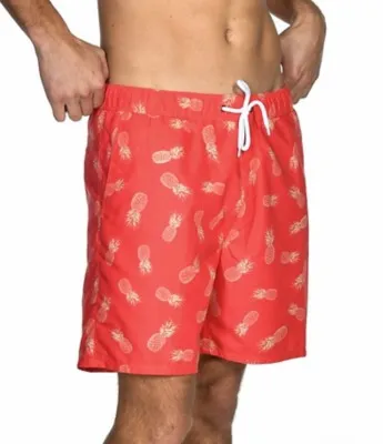 Men's U.S. Apparel Pineapple Swim Trunks