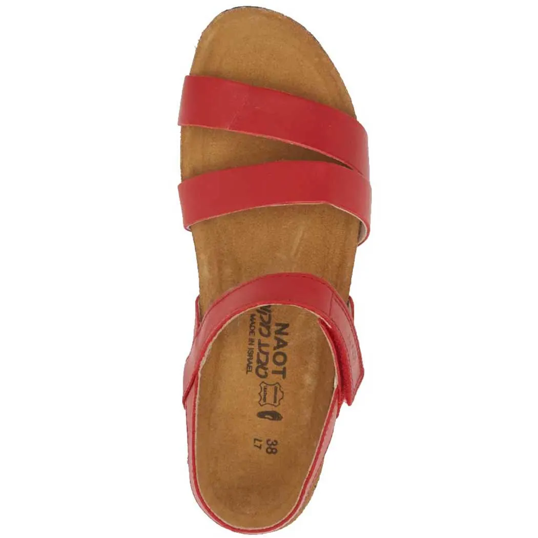 Naot Kayla Sandal Kiss Red (Women's)