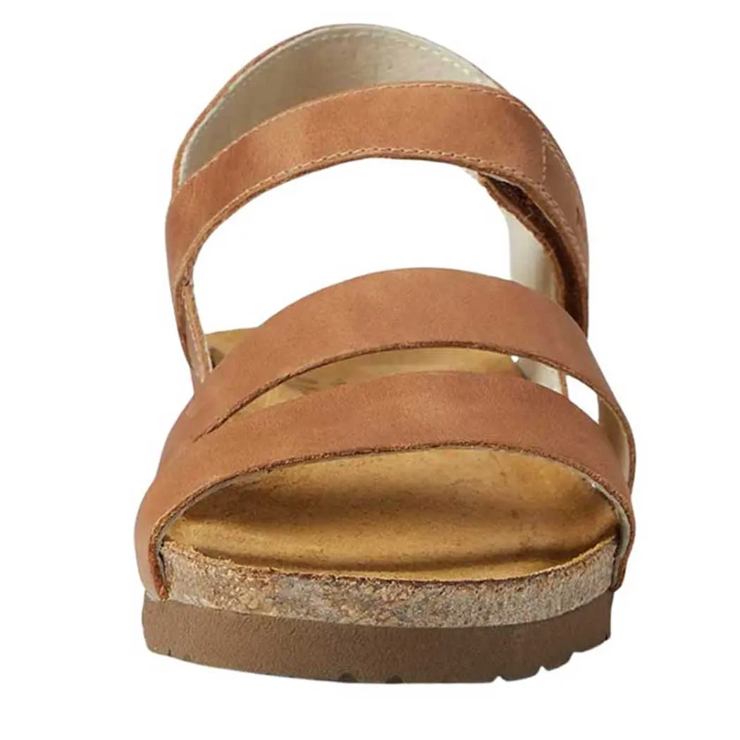 Naot Kayla Sandal Latte Brown Leather (Women's)