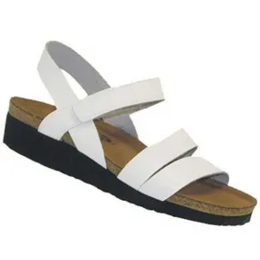 Naot Kayla Sandal White Leather (Women's)