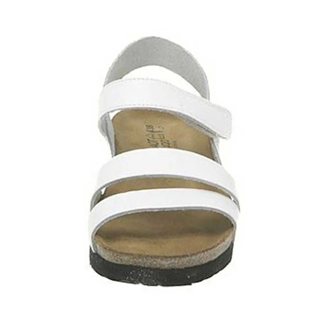 Naot Kayla Sandal White Leather (Women's)