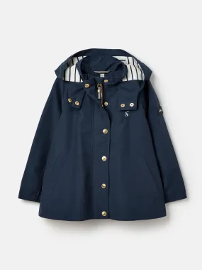 Navy Blue Showerproof Coat