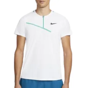 Nike Court Slam Mens Tennis Polo - White/Black Blemished