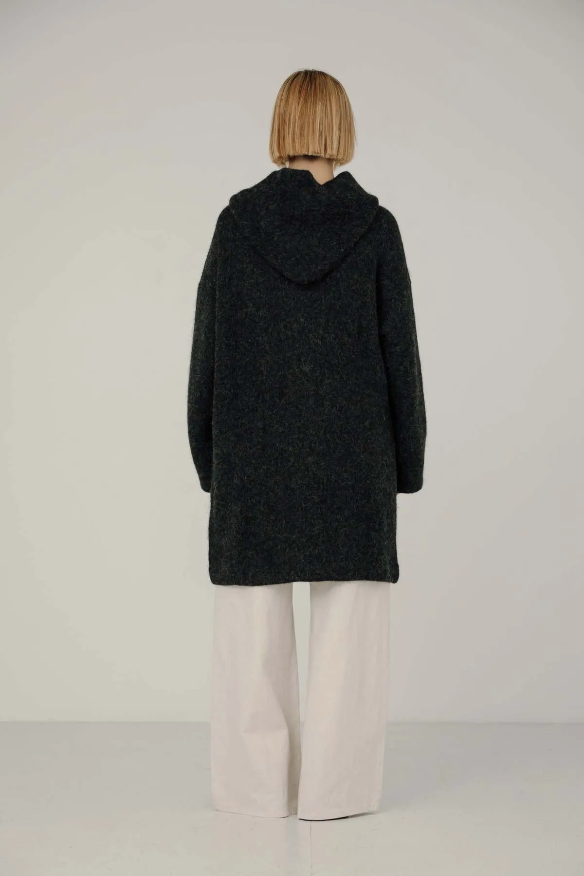 Nook Alpaca Coat - Basalt