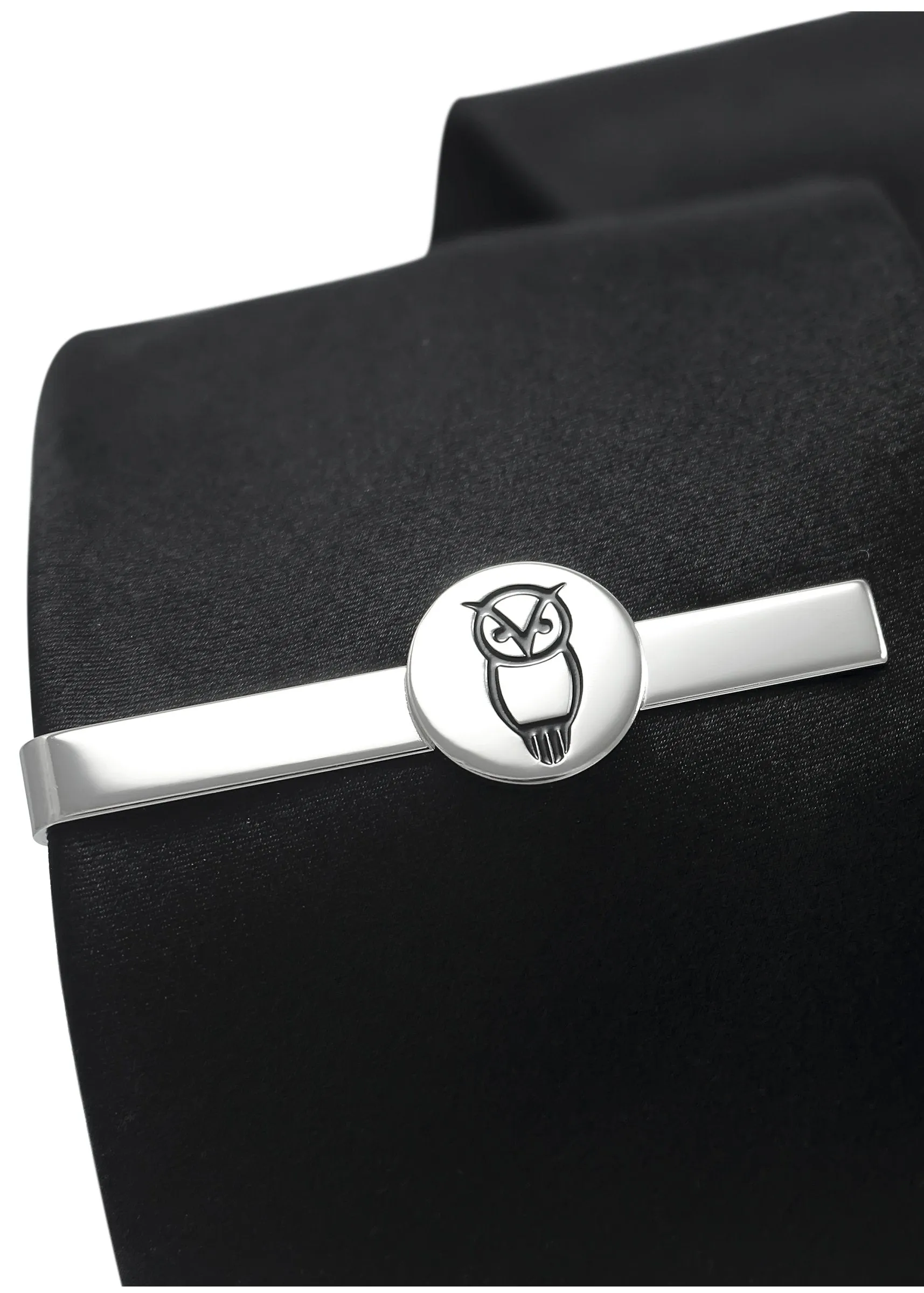 Owl Tie Clip Bar