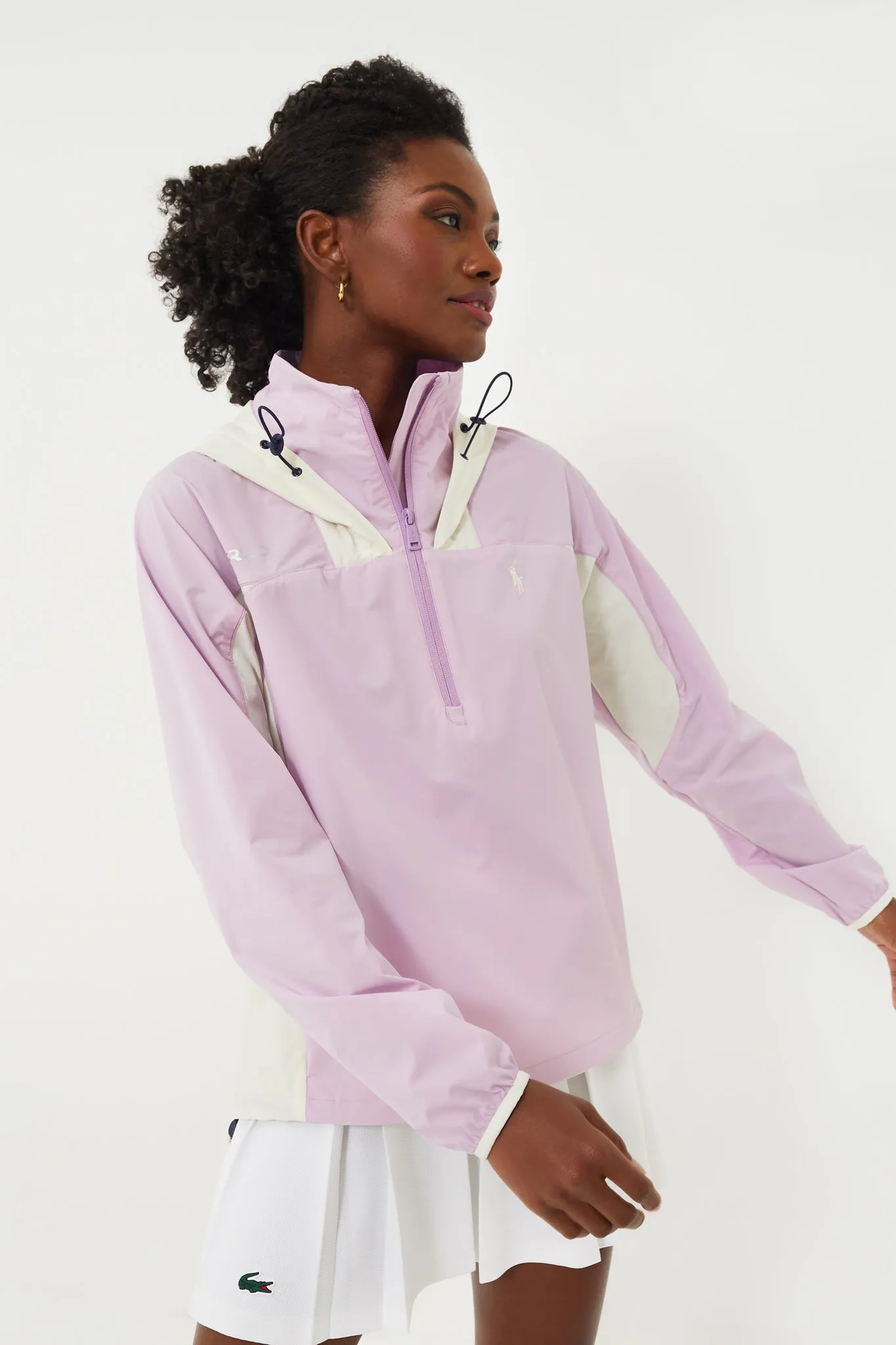 Packable Anorak Quarter Zip Coat