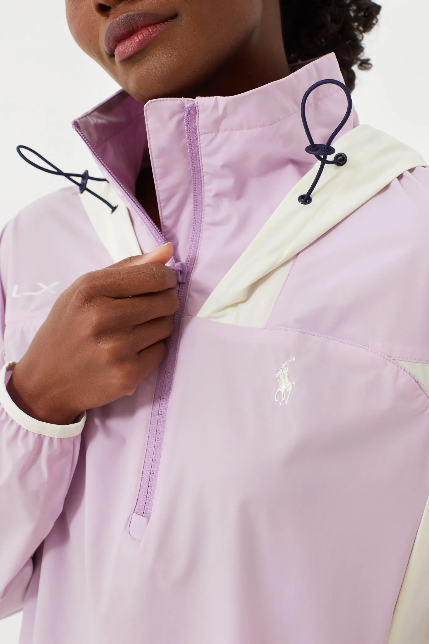 Packable Anorak Quarter Zip Coat