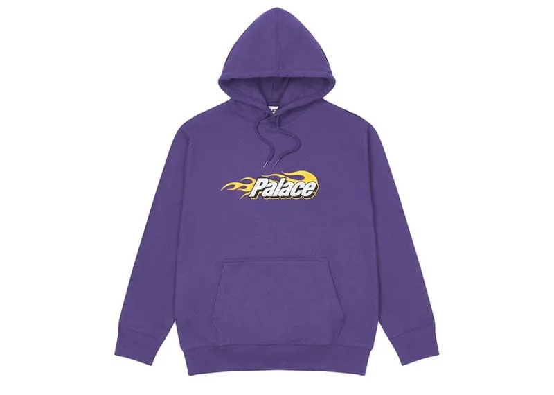 Palace P-Flames Hood Purple