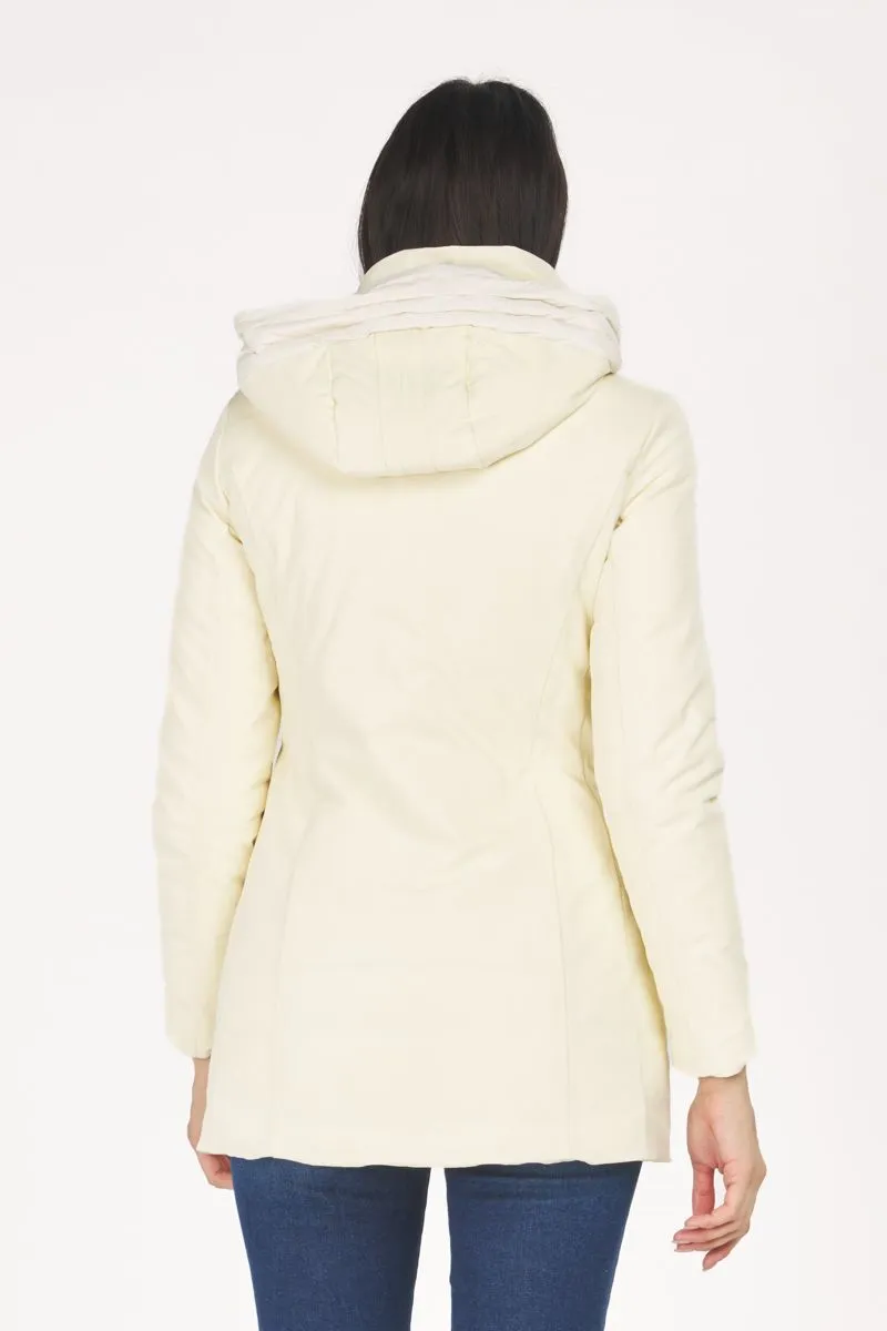 Parka Donna Beige