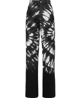 Philipp Plein Denim Super Loose Fit Tie dye