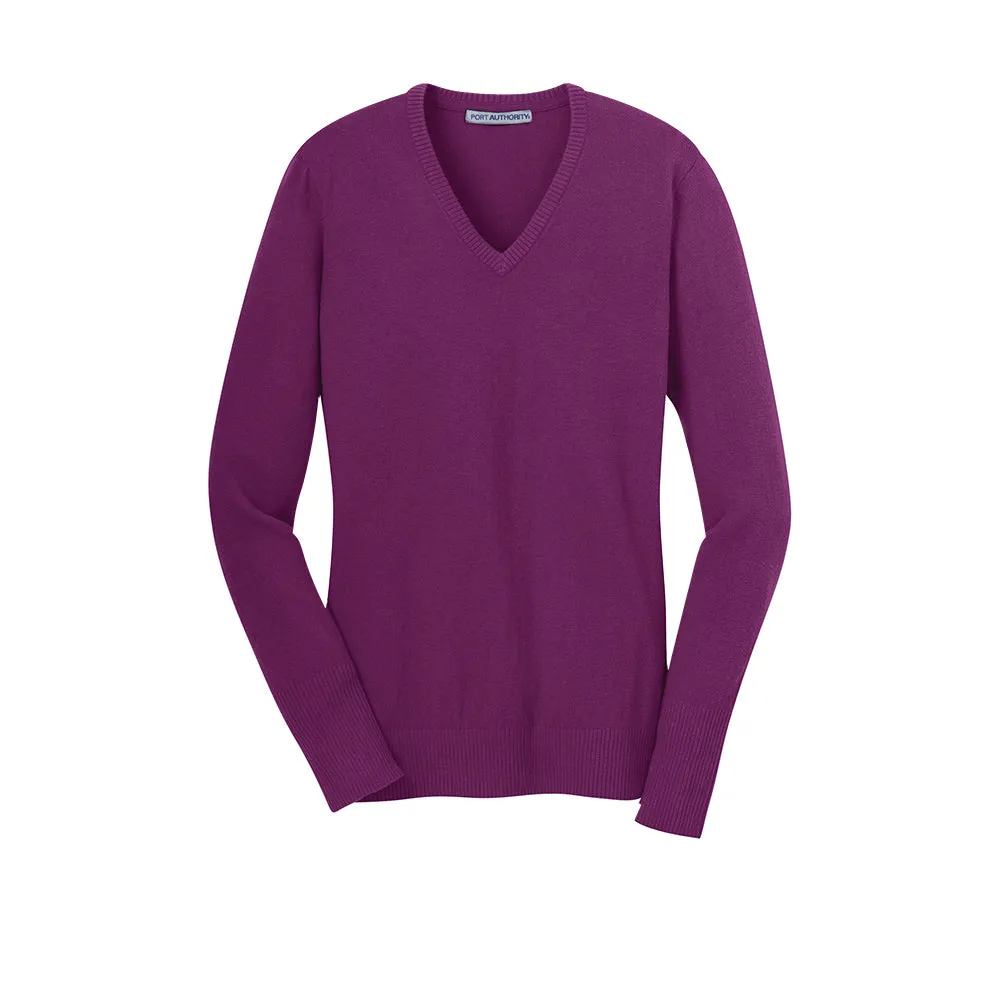 #Port Authority Ladies V-Neck Sweater