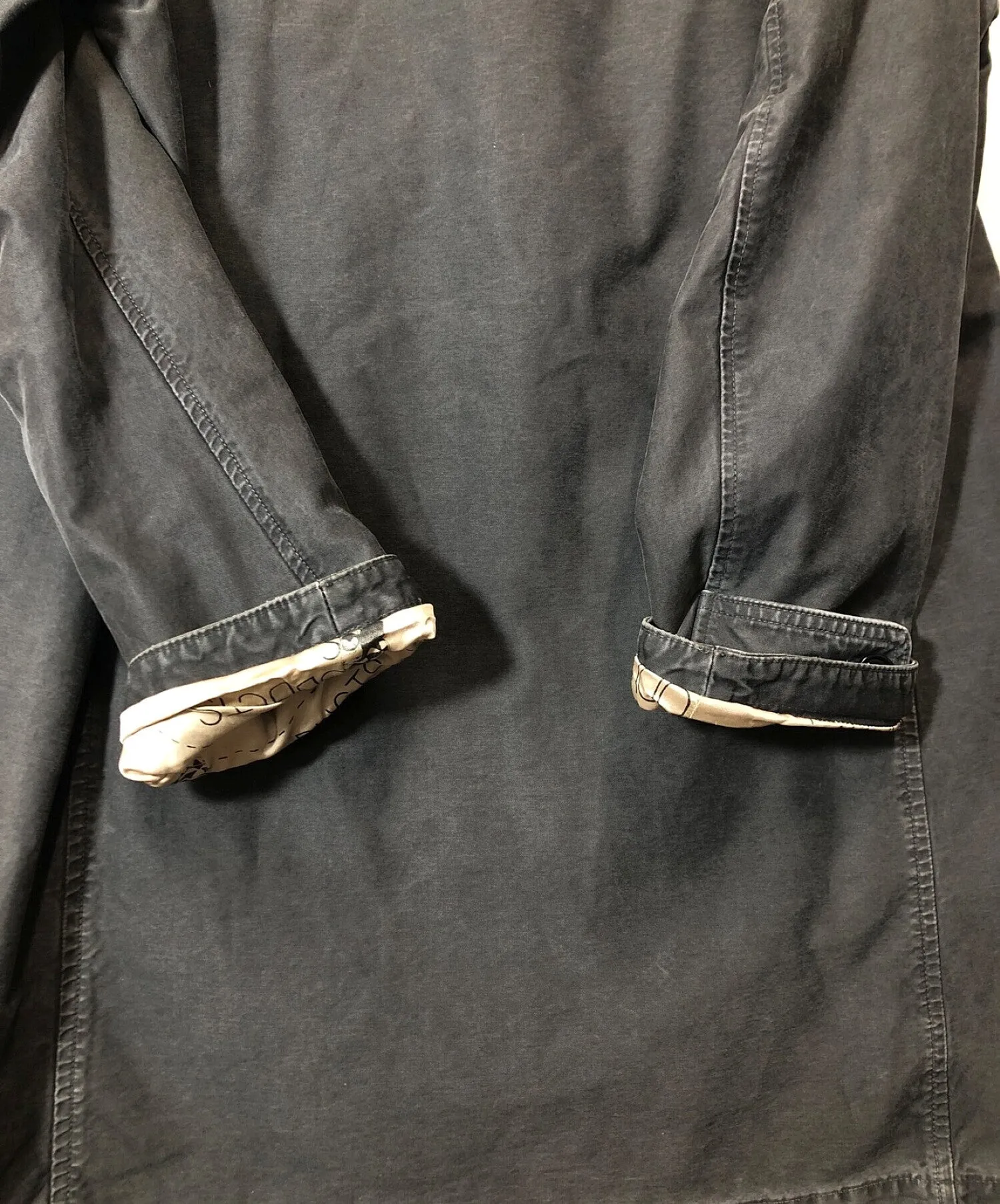 [Pre-owned] VISVIM HERGE COAT DMGD CHINO (Damaged Chino) 0116105013014