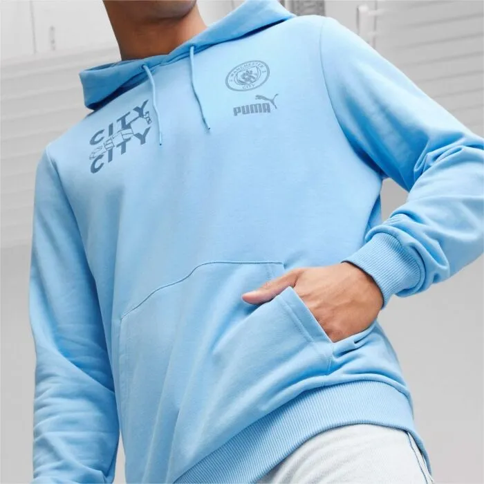 Puma MCFC FTBLCORE GRAPHIC HOODY