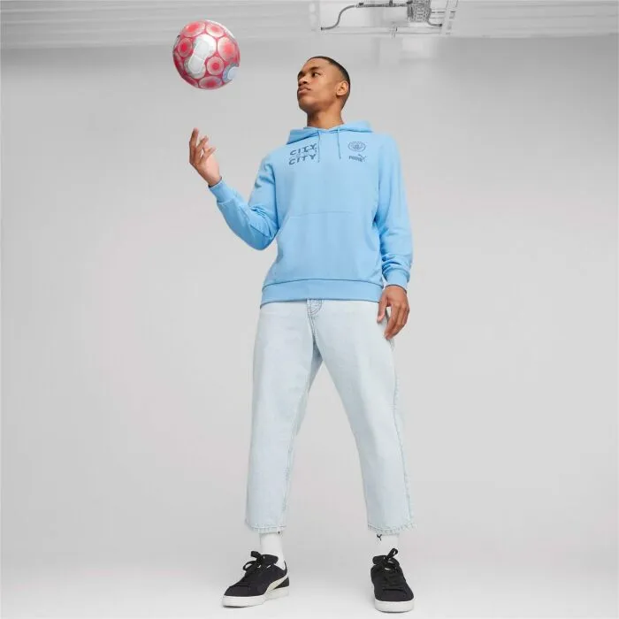 Puma MCFC FTBLCORE GRAPHIC HOODY