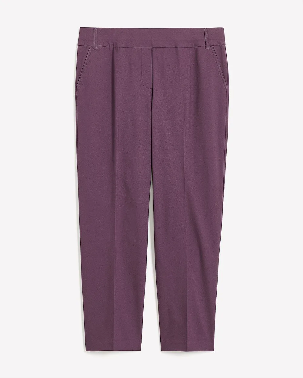 Responsible, Petite, Purple Straight-Leg Savvy Pant - PENN. Essentials