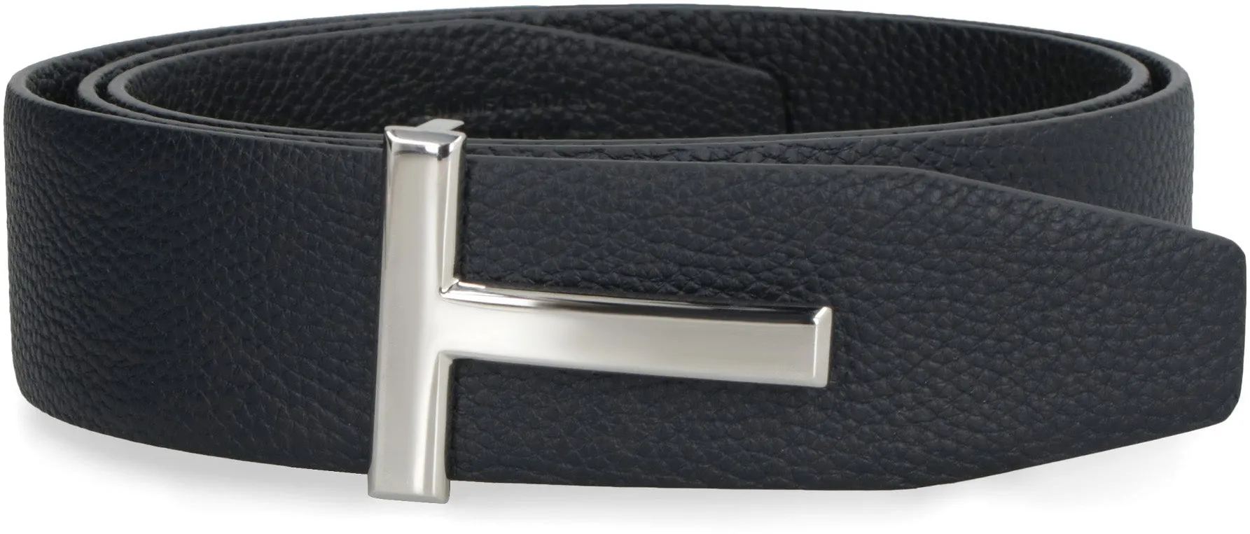 REVERSIBLE GRAIN LEATHER T BELT