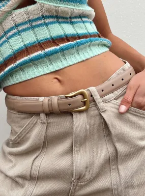 Rowland Belt Beige / Gold