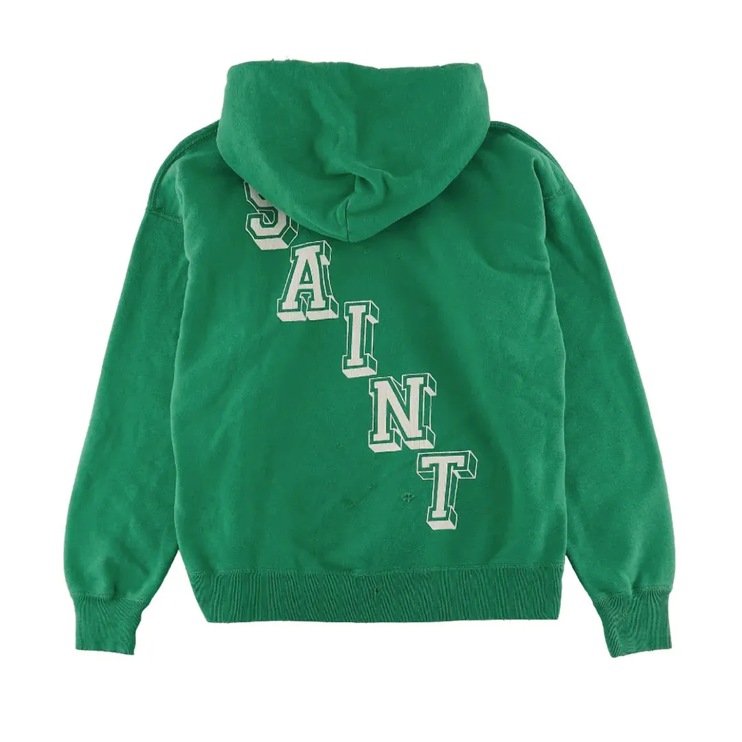 Saint Michael Angel Hoodie Green