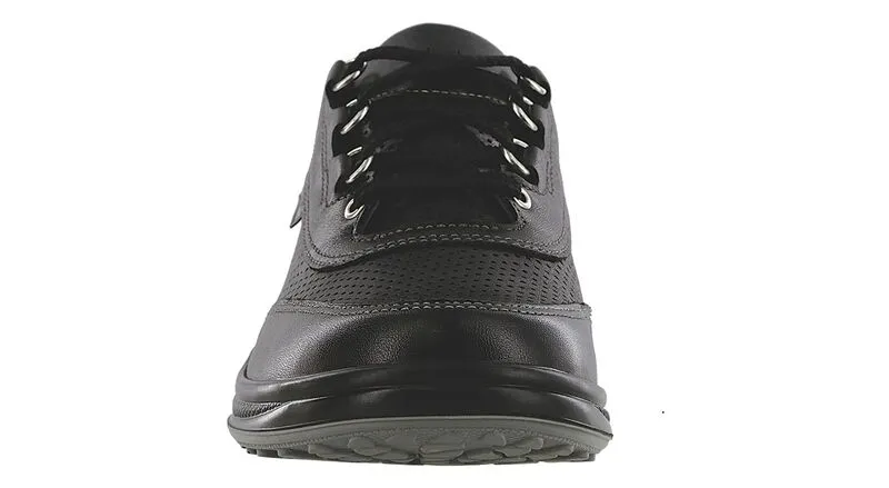 SAS Womens Sporty Lux Lace Sneaker- Black Perf