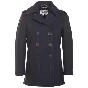 Schott NYC Womens 754W Wool Fashion Peacoat